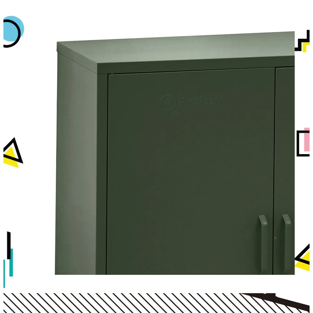 ArtissIn Buffet Sideboard Metal Cabinet - SWEETHEART Green