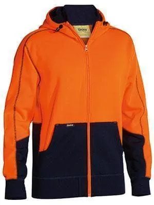 Bisley Workwear Hi Vis Fleece Hoodie BK6819