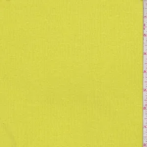 Bright Citron Sweater Jersey Knit Fabric