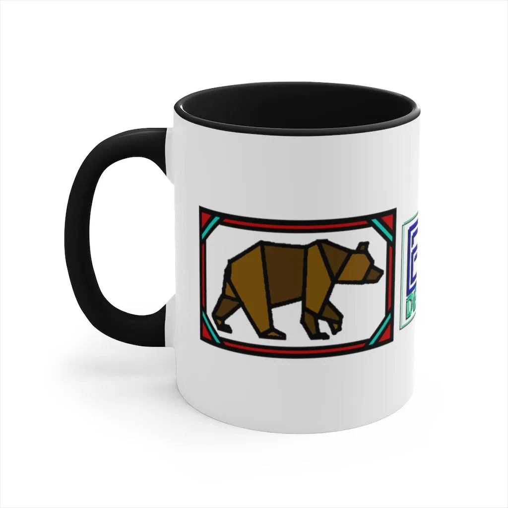 Brown Box Bear Accent Coffee Mug, 11oz