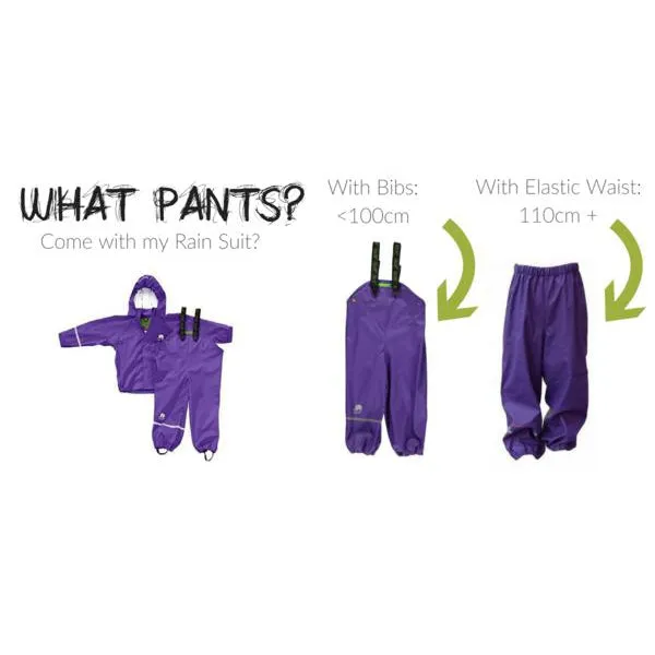 Classic Rain Suit Set - Lilac - 2 Left Size 6-9 months