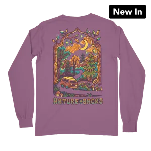 Cosmic Camper Long Sleeve (Berry)