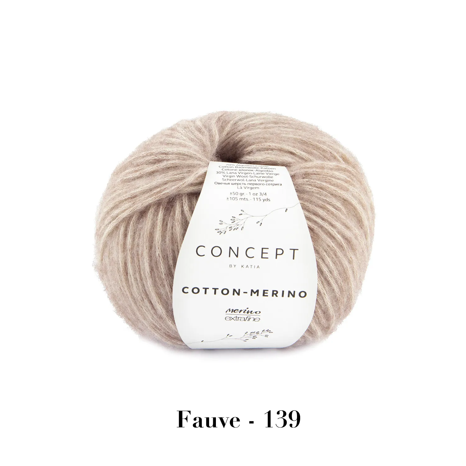 Cotton-Merino by Katia