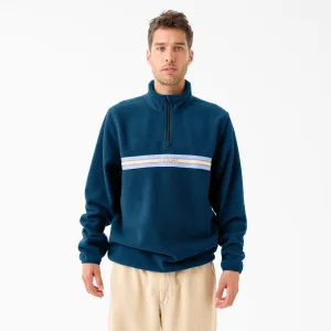 Dickies Tom Knox Quarter Zip Fleece - Deep Blue