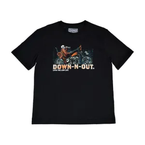 Down-N-Out Safety Second T-Shirt Black