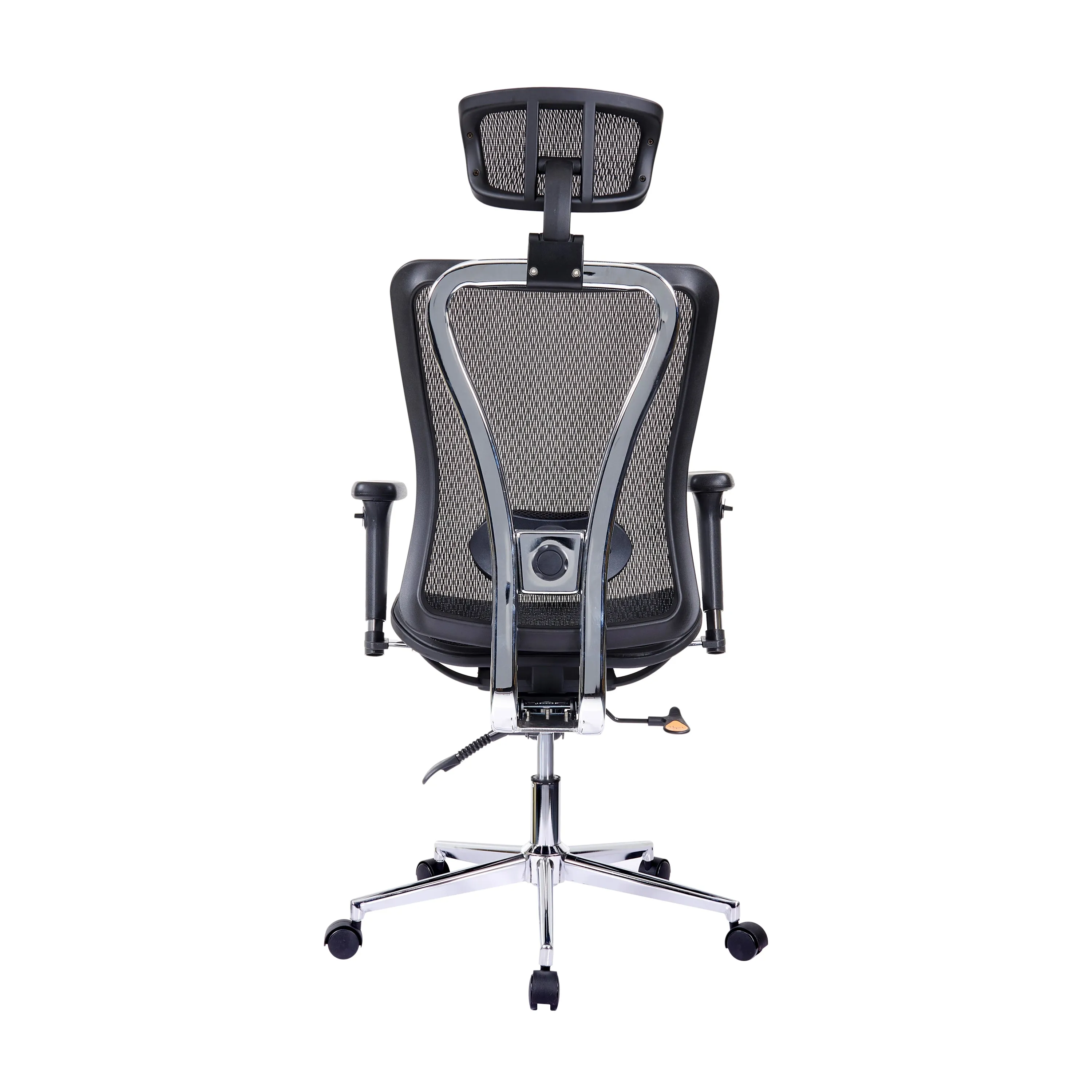 Executive Mesh Office Chair with Headrest and Lumbar Support