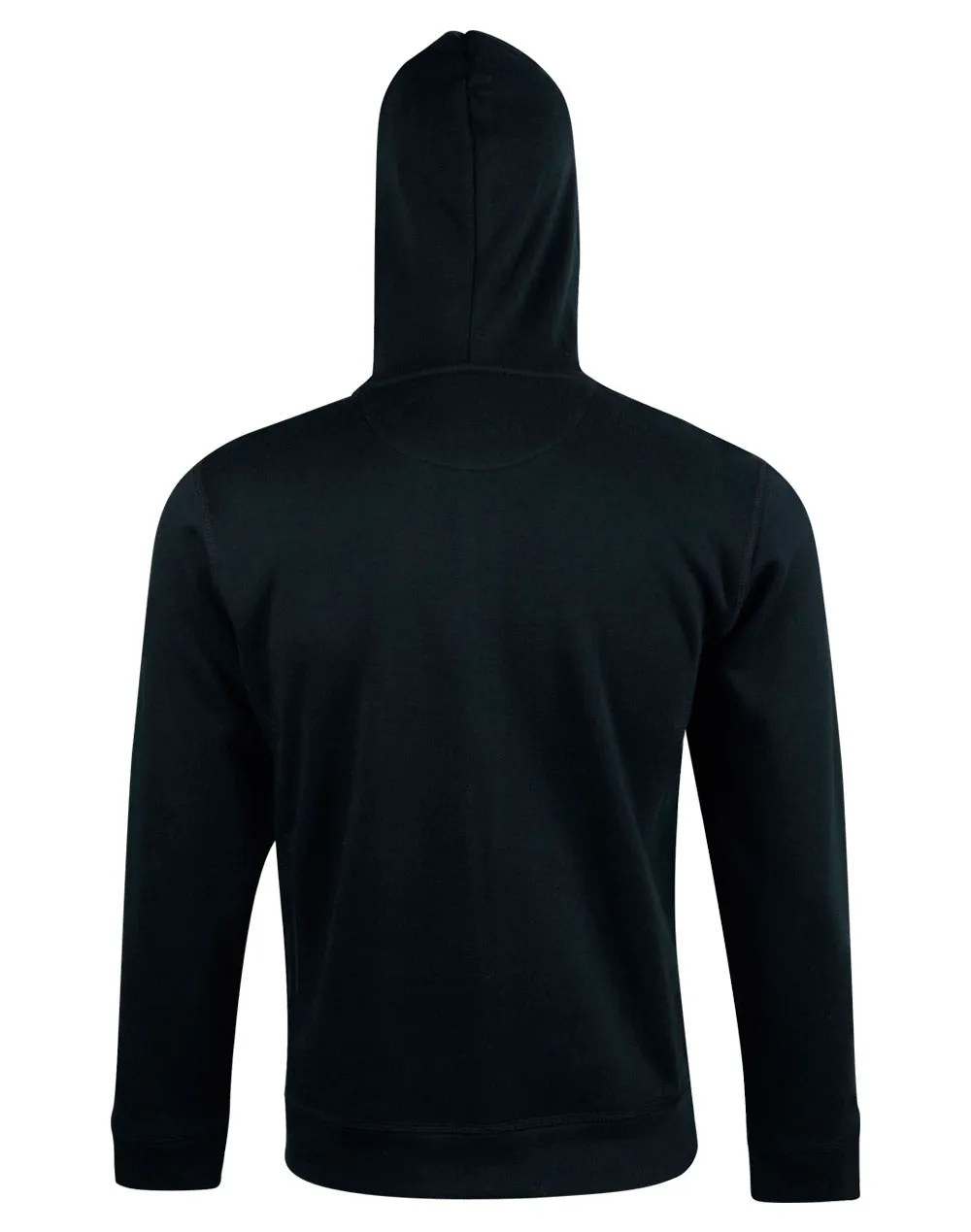 [FL17] Men's Full Zip Contrast Fleece Hoodie