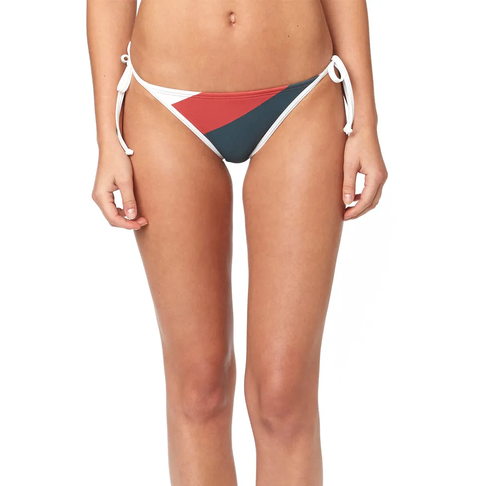 Fox Racing  Rio Red Kinsport Side Tie Bikini Bottoms Lined Comfortable Casual