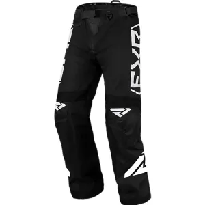 FXR Cold Cross RR Snowmobile Pants Black/White