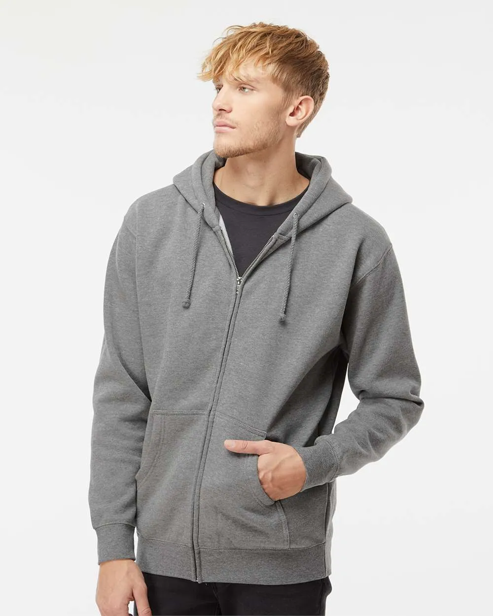 Heavyweight Full Zip Hooded Sweatshirt