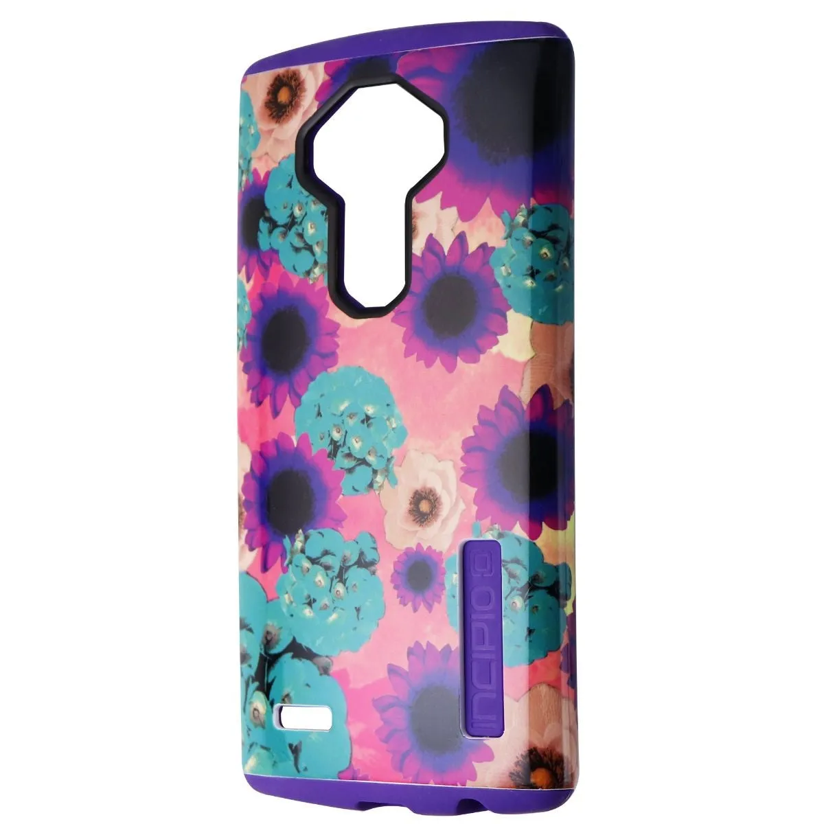 Incipio DualPro Series Dual Layer Case for LG G4 - Purple / Flowers