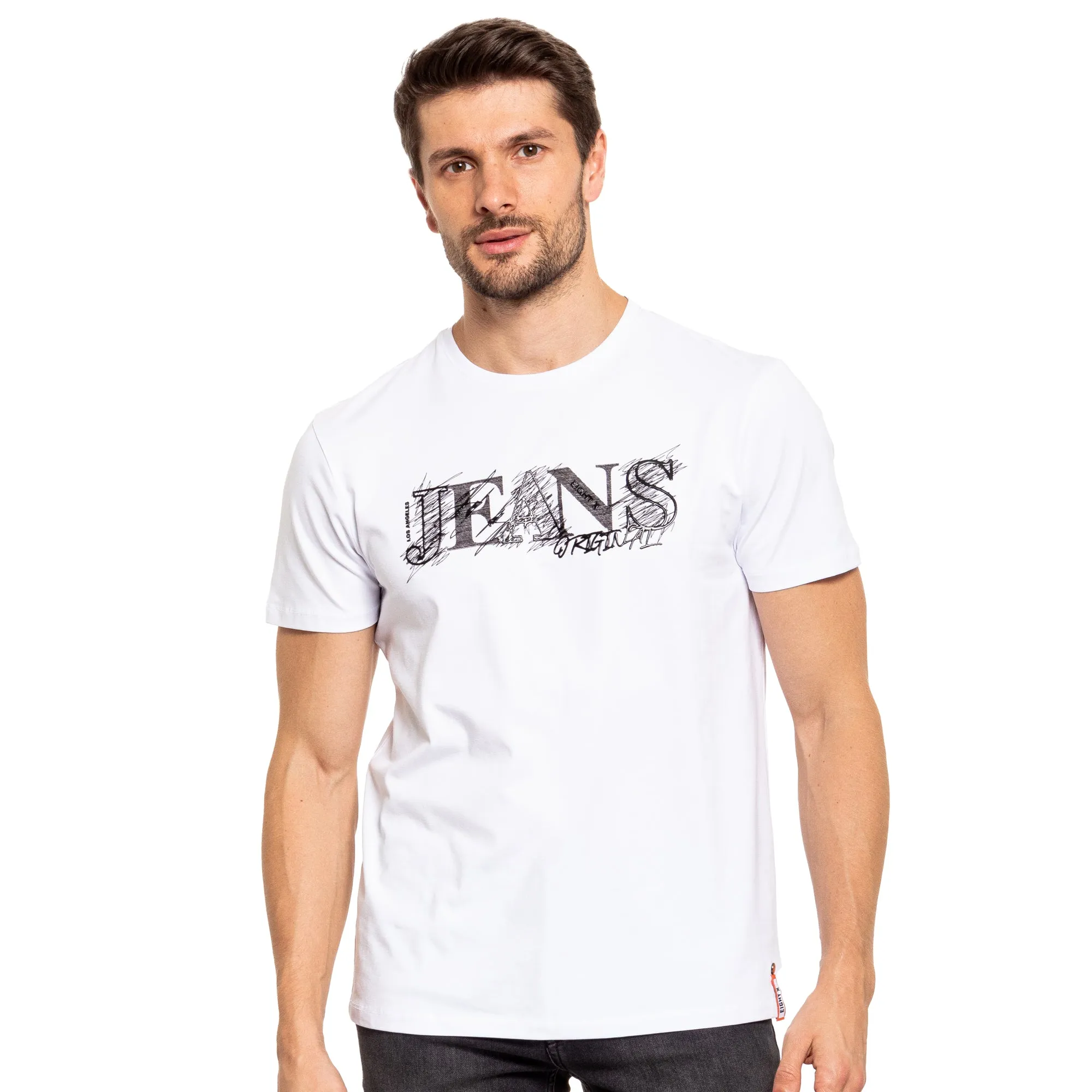 Jeans 8X Street T-Shirt - White