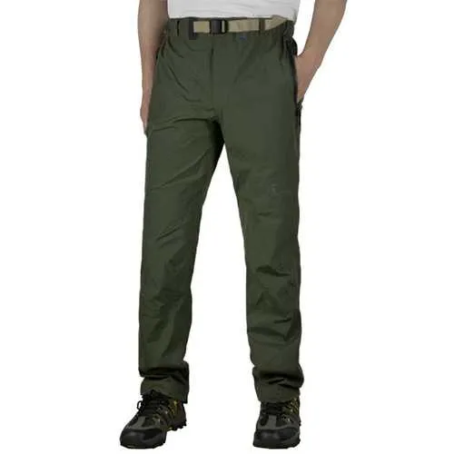 Mens Outdoor Authentic Semi-liner Climbing Pants Waterproof Pressure Plastic Punch Pants