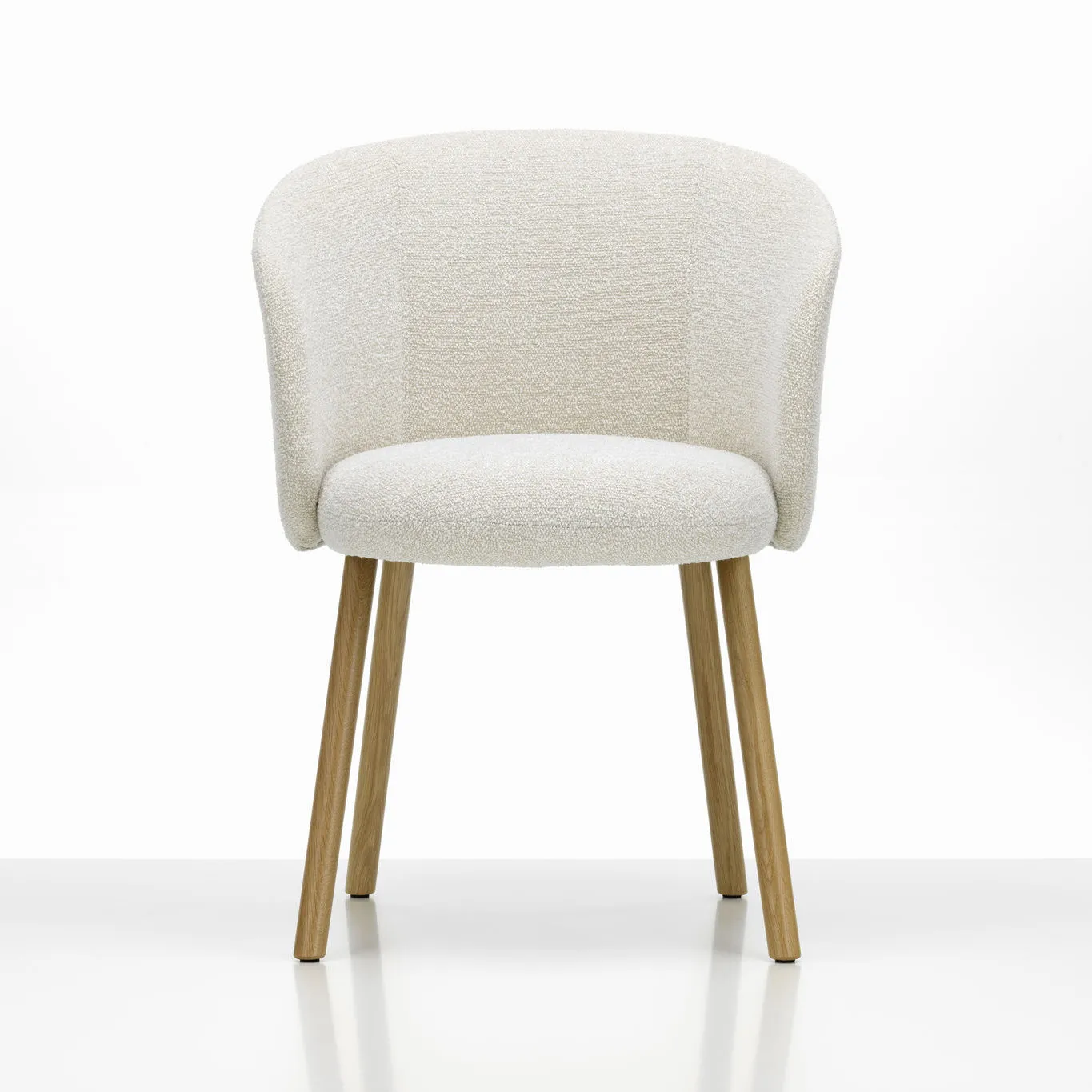 Mikado Dining Armchair with Wood Base