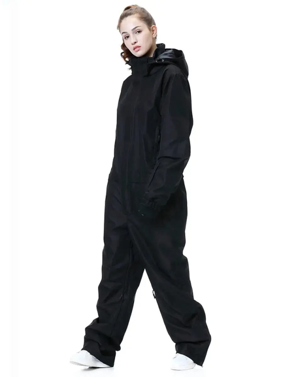 One Piece Overalls Ski Suits Downhill Snowboard Jumpsuits