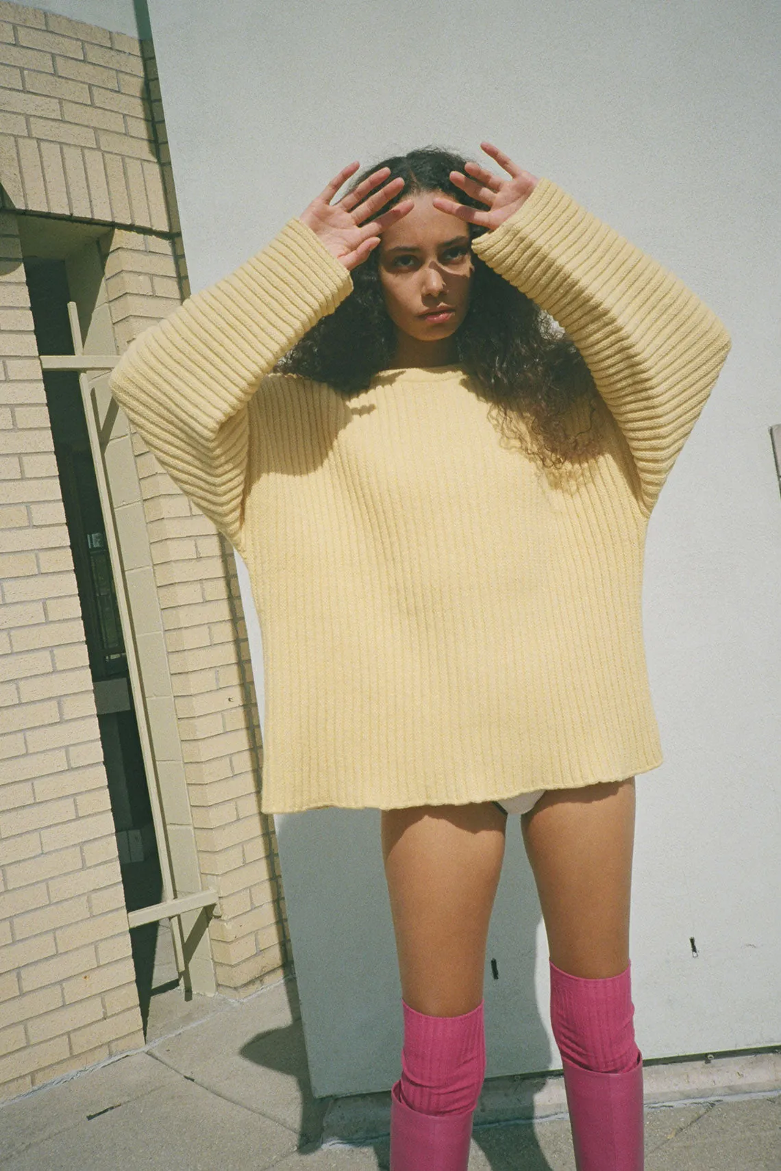 Polv Yellow Kai Sweater