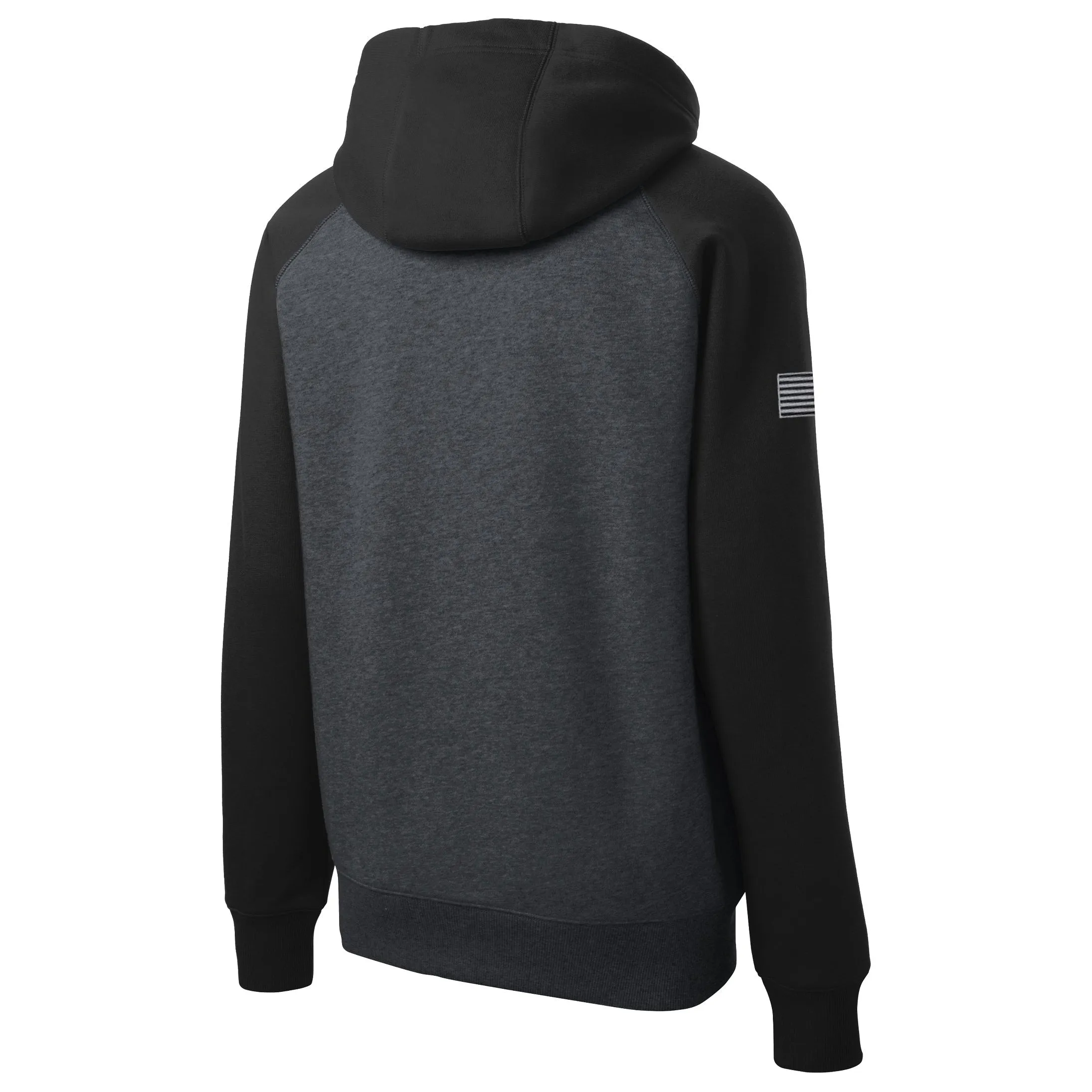 PsyOps Color Block Zip Up Hoodie