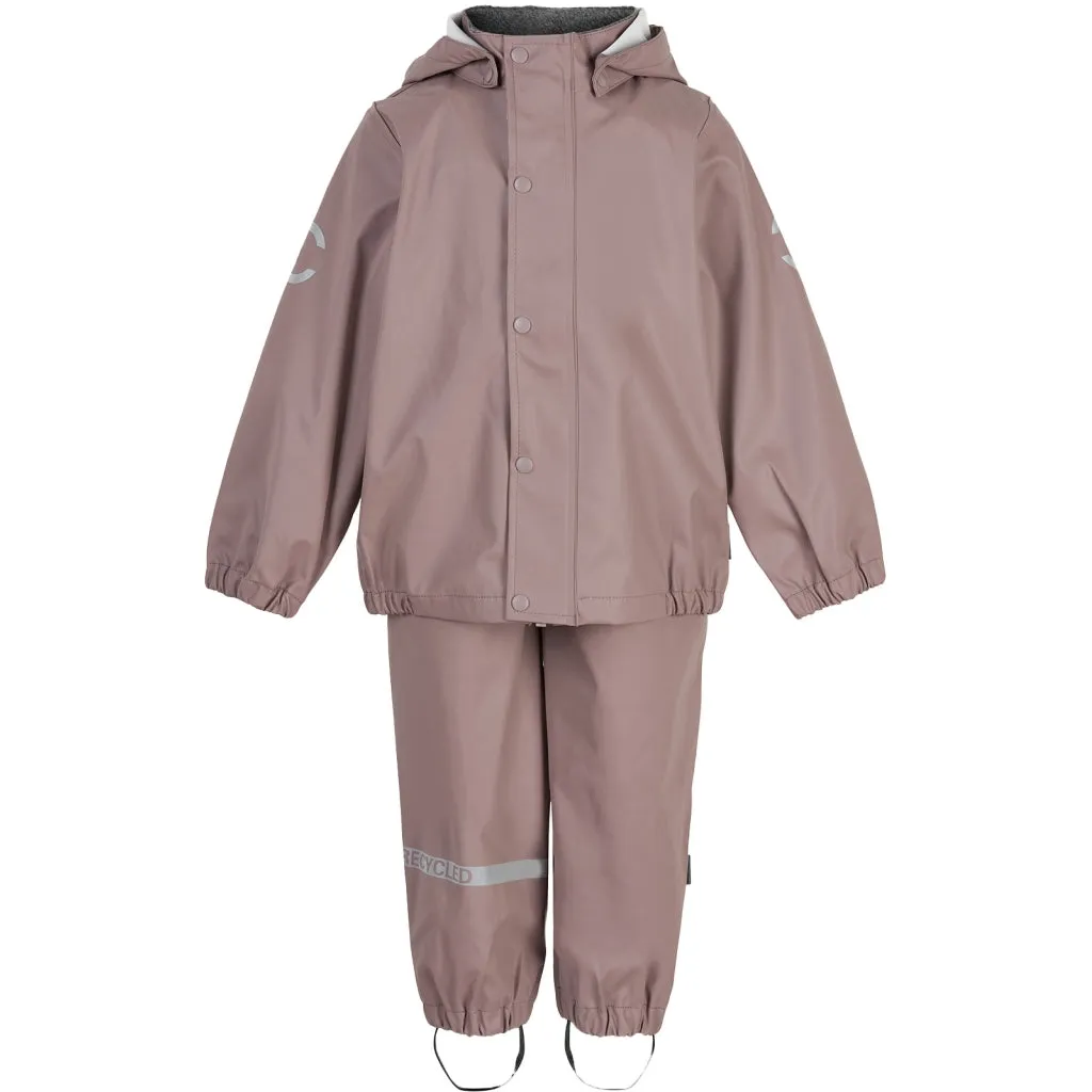 PU Rainwear (Regular pants) - Adobe Rose