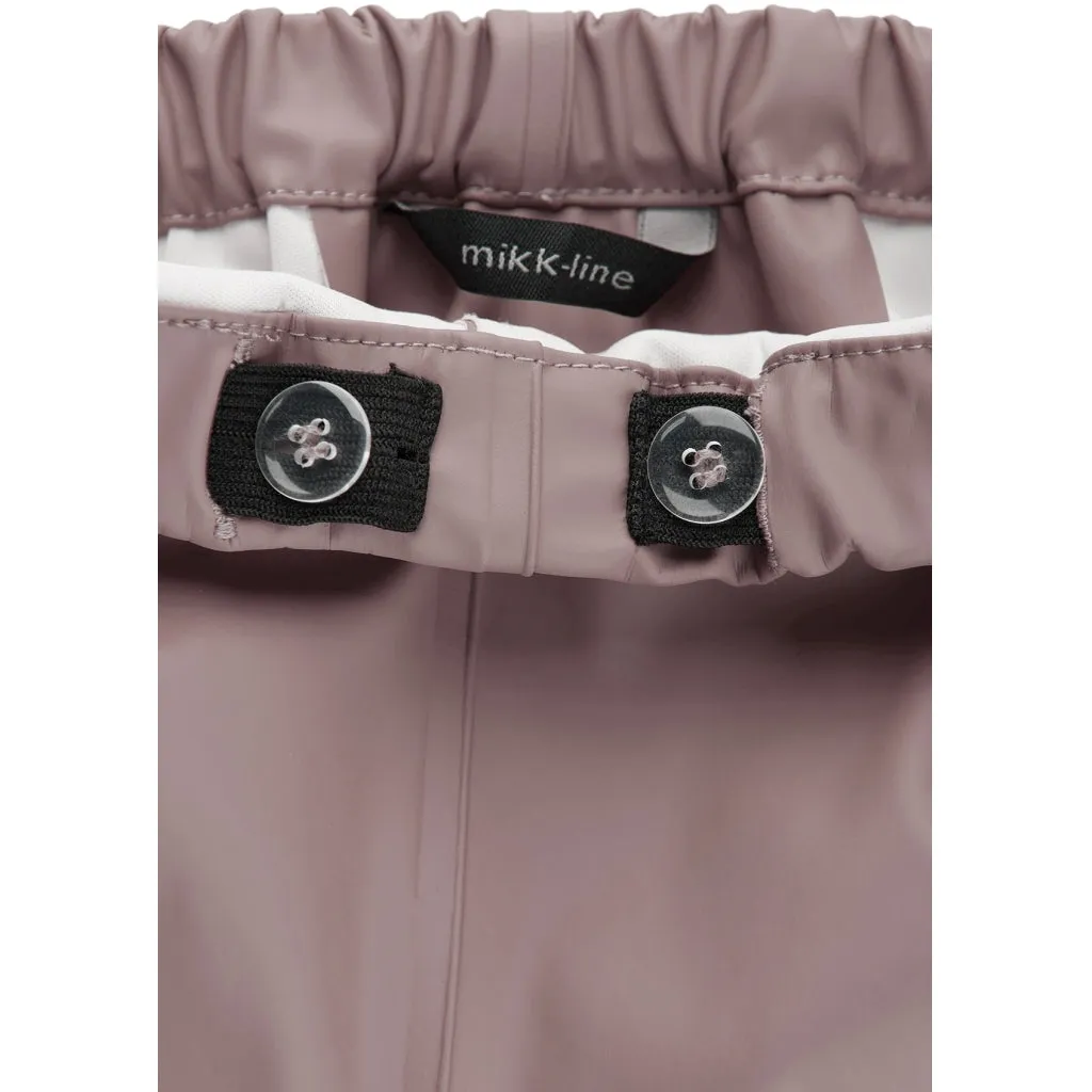 PU Rainwear (Regular pants) - Adobe Rose