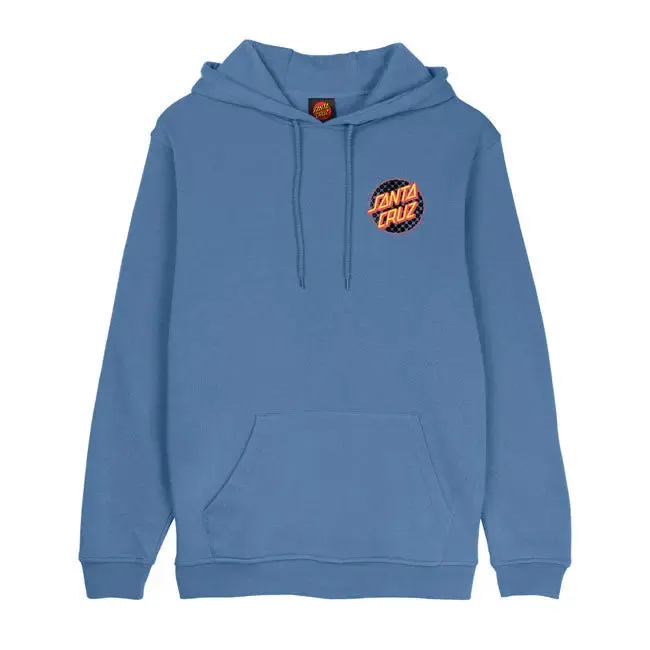 Santa Cruz Meyer Freestyle Dot Dusty Hoodie Blue