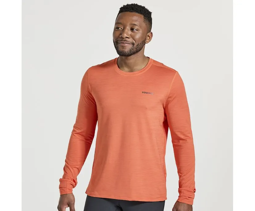 Saucony | Boulder Base Layer | Men's | Ember Heather