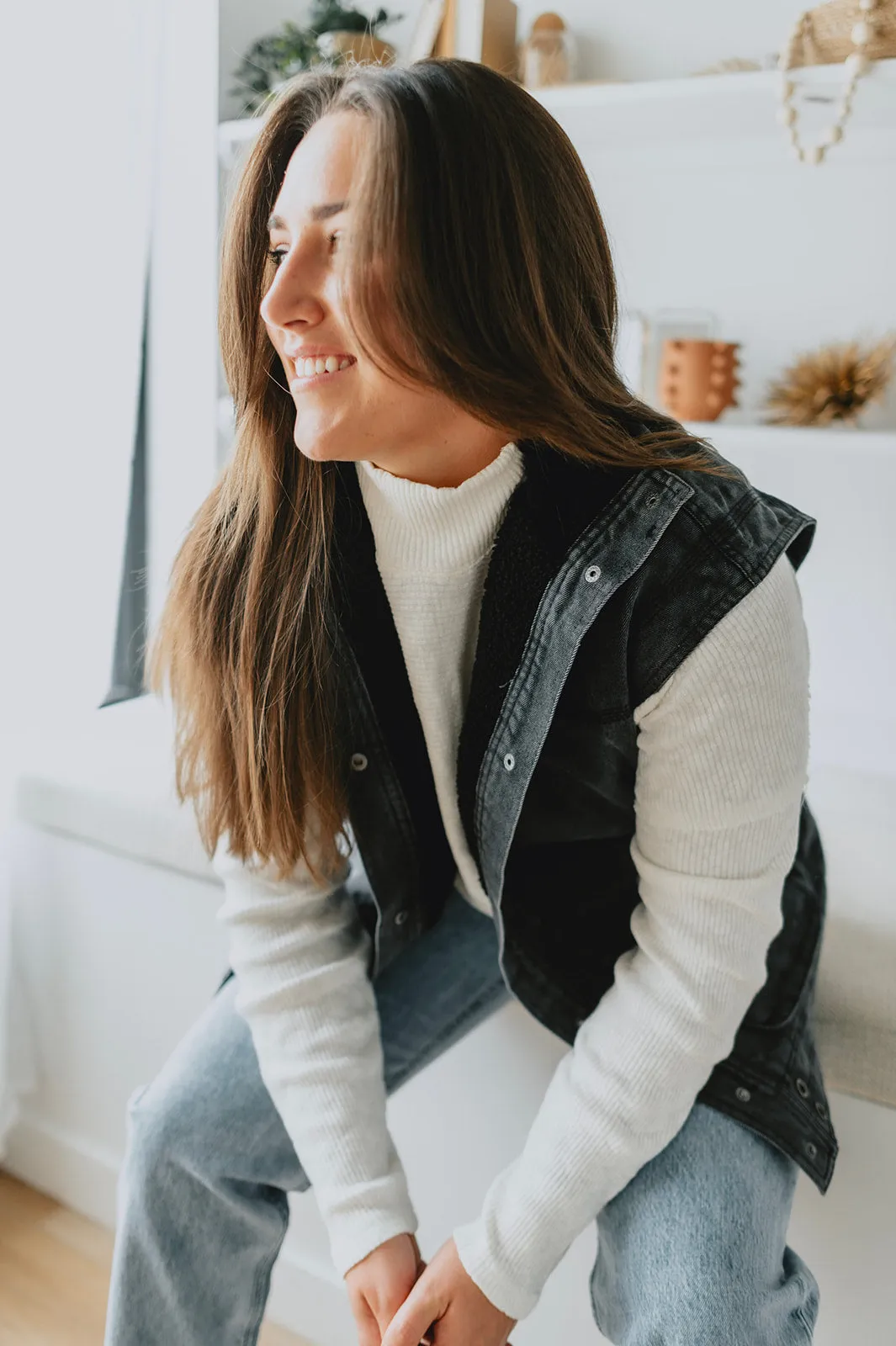 The Audrey Denim Vest