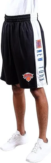 Ultra Game NBA Official Men’s Super Soft Active Workout Basketball Training Shorts - Unisex, Oklahoma City Thunder, Black|Oklahoma City Thunder