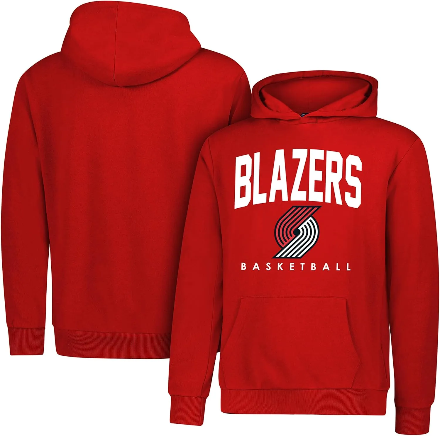 Ultra Game NBA Official Youth Super Soft Teamster Hoodie Sweatshirt, Portland Trail Blazers, Team Color|Portland Trail Blazers